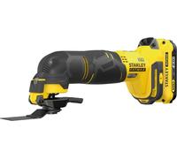 Stanley FatMax V20 18v Cordless Oscillating Multi Tool 1 x 2ah Li-ion Charger Case
