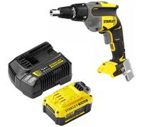 Stanley FatMax V20 SFMCF600 18v Cordless Drywall Screwdriver 1 x 4ah Li-ion Charger No Case