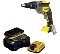 Stanley FatMax V20 SFMCF600 18v Cordless Drywall Screwdriver 2 x 2ah Li-ion Charger No Case