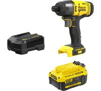 Stanley Fatmax V20 SFMCF800 18v Cordless Impact Driver 1 x 4ah Li-ion Battery Charger No Case