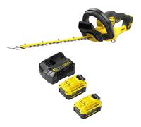 Stanley Fatmax V20 SFMCHT855 18v Cordless Hedge Trimmer 550mm 2 x 4ah Li-ion Battery Charger