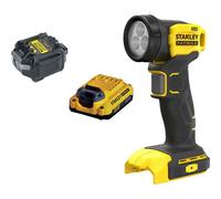 Stanley Fatmax V20 SFMCL020 18v Cordless Flashlight Torch 1 x 2ah Li-ion Charger No Case
