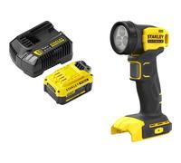 Stanley Fatmax V20 SFMCL020 18v Cordless Flashlight Torch 1 x 4ah Li-ion Charger No Case