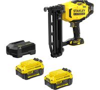 Stanley Fatmax V20 SFMCN616 18v Cordless 16G Second Fix Nail Gun 2 x 4ah Li-ion