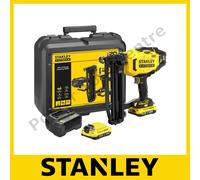 Stanley Fatmax V20 SFMCN616 18v Cordless 16G Second Fix Nail Gun 2 x 2ah Li-ion