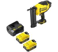 Stanley Fatmax V20 SFMCN618 18v Cordless 18G Second Fix Nail Gun 2 x 4ah Li-ion Charger No Case
