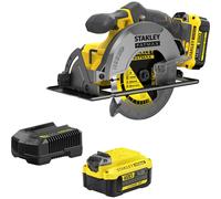 Stanley Fatmax V20 SFMCS500 18v Cordless Circular Saw 165mm 2 x 4ah Li-ion Battery Charger No Case