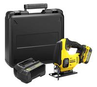 STANLEY FATMAX V20 18V Cordless Jigsaw with 1 x 4.0Ah Lithium Ion Battery and Kit Box