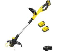 Stanley Fatmax V20 SFMCST933 18v Cordless Grass Trimmer 330mm 3 x 4ah Li-ion Battery Charger