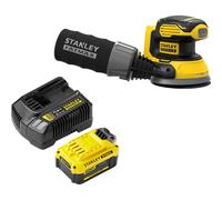 Stanley Fatmax V20 SFMCW220 18v Cordless Random Orbit Disc Sander 125mm 1 x 4ah Li-ion Battery Charger No Case