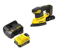 Stanley Fatmax V20 SFMCW221 18v Cordless Detail Sander 1 x 4ah Li-ion Battery Charger No Case