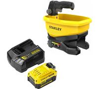 Stanley FatMax V20 STCOE300 18v Cordless Salt, Seed or Fertiliser Spreader 1 x 4ah Li-ion Charger