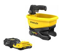 Stanley FatMax V20 STCOE300 18v Cordless Salt, Seed or Fertiliser Spreader 1 x 2ah Li-ion Charger