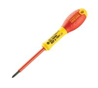 Stanley 0-65-414 Fat Max Screwdriver Insulated Ph Ph0X75Mm-Red And Yellow