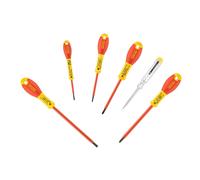 Stanley Fatmax Vde Insulated Screwdriver Set, 6 Piece Stanley Multicolor