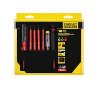 Stanley Fatmax VDE Multi-Bit 10 Piece Screwdriver Set in Pouch fmht66426-0