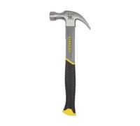 STANLEY Fibreglass Claw Hammer, 16oz, Bi-Material Grip for Comfort and Anti-Slip, STHT0-51309