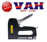 Stanley Flat and Round Cable Staple Gun 2 in 1 STA6CT10X Tacker Tacking Stapler