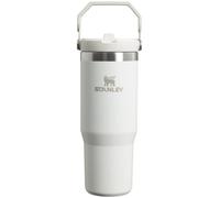 STANLEY Flip Straw Tumbler 1.0 Water Bottle with Straw 0.89L - Keeps Cold for 12+ Hours - Easy to Carry - Dishwasher Safe - Stainless Steel Thermal Flask - BPA-Free Travel Mug - Frost