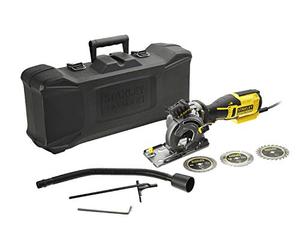 Stanley FME380K-QS Mini-Sierra Circular de Mano 650W 89mm, 650 W
