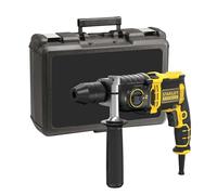 Stanley FMEH850K-QS Taladro Percutor 850w, Portadrill Bits Metalico 13mm Automatico, 2 Velocidades 0-1.100/3.200 RPM, 54.400 Ipm. Incluye Empunadura Lateral Y Case for DIYers & Professionals for...