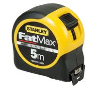 Stanley FatMax Tape Measure 033864 5m Metric Magnetic - Free Carpenters Pencil