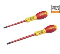 Stanley® FMHT0-62649 Fatmax® Vde Insulated Borneo Pz Scewdriver Set, 2 Piece