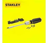 STANLEY FATMAX Multi-Bit Ratchet Screwdriver With 12 Bits Internal Storage