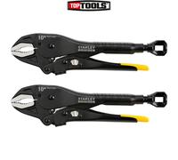 Stanley FMHT0-74886 Fatmax 250mm Curve Jaw Lockgrip Pliers STA074886 Pack of 2
