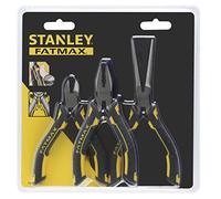 Stanley FatMax 3-Piece Mini Plier Set FMHT0-80524 - Bi-Material Chrome Vanadium Steel