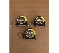 Stanley FMHT1-33856 1-33-856 STA133856 2m Mini Tape Measure Key Chain Keyring x3