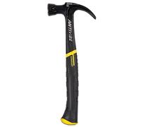 Stanley 1-51-275 FatMax Antivibe All Steel Curved Claw Hammer 450g (16oz)
