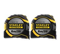 Stanley Fmht43243-0 Fatmax Select Pro Autolock Tape 8M/26Ft-Twin Pack