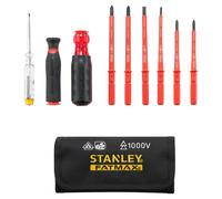 Stanley STHT0-66426 VDE Multi-Bit Screwdriver Set (10 Pieces)