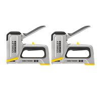 Stanley Fmht70100-0 Fatmax 2-In-1 Cable Tacker-Twin Pack