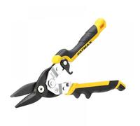 Stanley Yellow Ergo Aviation Snips Straight Cut 250mm (10in)
