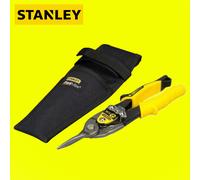 Stanley® FMHT9-14563 Yellow Aviation Snips & Holster Straight Cut 250Mm (10In)
