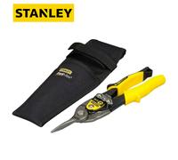 Stanley® FMHT9-14563 Yellow Aviation Snips & Holster Straight Cut 250Mm (10In)
