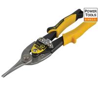 Stanley® FMHT9-14563 Yellow Aviation Snips & Holster Straight Cut 250Mm (10In)