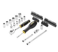Stanley FMMT98101-0 Set 1/4" for DIYers & Professionals, Built for Repair, Installation and Workshop tasks, 48 Pieces