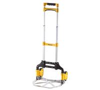 Stanley | Folding Hand Truck | 60kg Load Capacity | SXWT-FT516-PDQ | Folds completely flat for easy storage and transport, with soft-grip handles for user comfort.