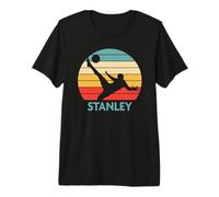 Stanley Football Gift - Name Personalised Boys Mens Premium T-Shirt