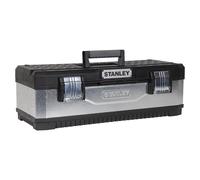 STANLEY GALVANISED METAL TOOLBOX 20IN 1-95-618