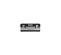 STANLEY Galvanised Toolbox with Heavy Duty Metal Latch, Portable Tote Tray for Tools and Small Parts, 23 Inch, 1-95-619