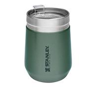Stanley Go Everyday Tumbler 0.29L - Stainless Steel Travel Mug For Wine, Cocktails, Coffee, Tea - Keeps Cold / Hot For Hours - BPA-Free - Dishwasher Safe - Hammertone Green