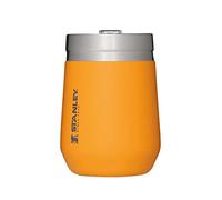 Stanley Go Everyday Tumbler 0.29L - Stainless Steel Travel Mug For Wine, Cocktails, Coffee, Tea - Keeps Cold / Hot For Hours - BPA-Free - Dishwasher Safe - Saffron