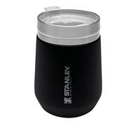 Stanley Go Everyday Tumbler 0.29L - Stainless Steel Travel Mug For Wine, Cocktails, Coffee, Tea - Keeps Cold / Hot For Hours - BPA-Free - Dishwasher Safe - Matte Black Pebble