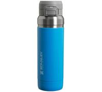 Stanley Quick Flip Stainless Steel Water Bottle 1.06L - Keeps Cold For 18 Hours - Leakproof - BPA-Free Thermal Flask - Dishwasher Safe - Cup Holder Compatible - Azure