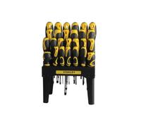 Stanley Hand Tools 062142 Screwdriver Set In Rack, 26 Piece Multi Colour (One Size)
