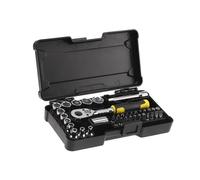 Stanley® Hand Tools STMT82672-0 1/4In Compact Socket Set 37 Piece